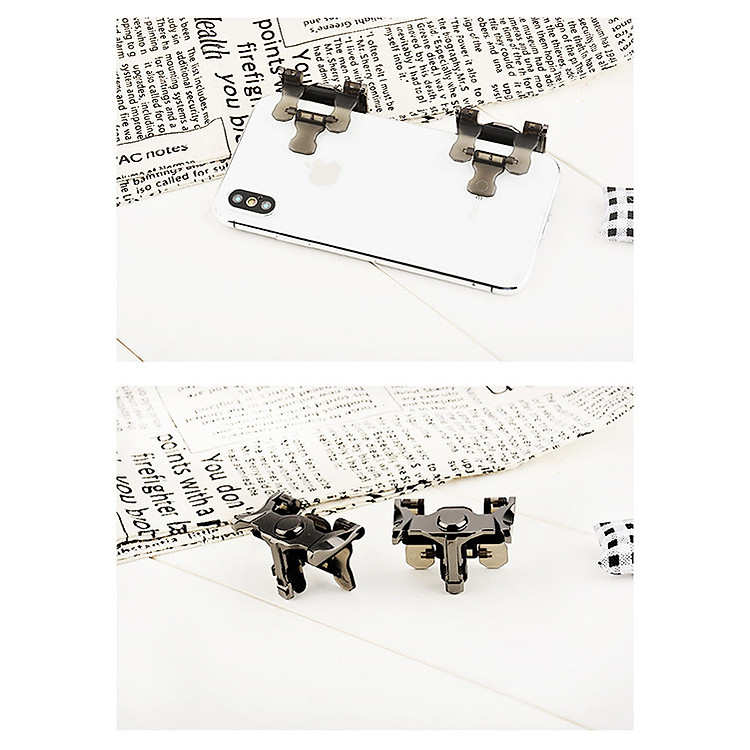 Bộ 2 Nút Bấm Chơi Game PUBG Loại SKS Từ Thép Chơi PUBG, ROS, FREE FIRE, KNIGHT OUT