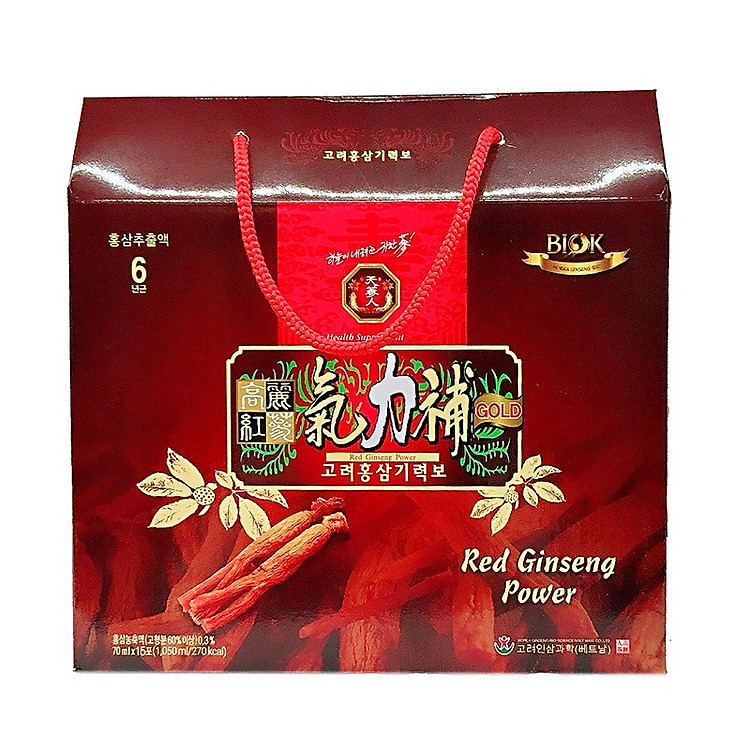 Nước hồng sâm 15 gói