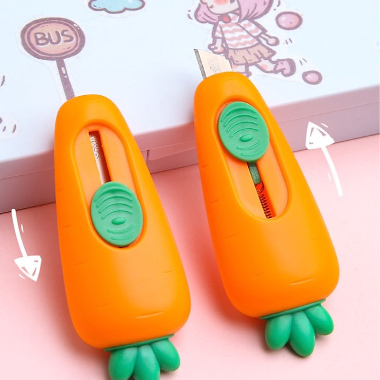 Dao rọc giấy hình củ cà rốt ASSN2243 (size mini)