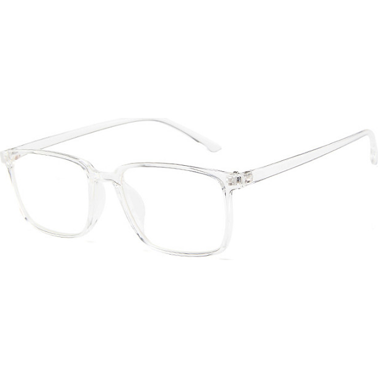 Kính Giả Cận Nam Nữ Gọng Kính Cận Không Độ Gọng Trong Suốt Mắt Vuông Nhỏ