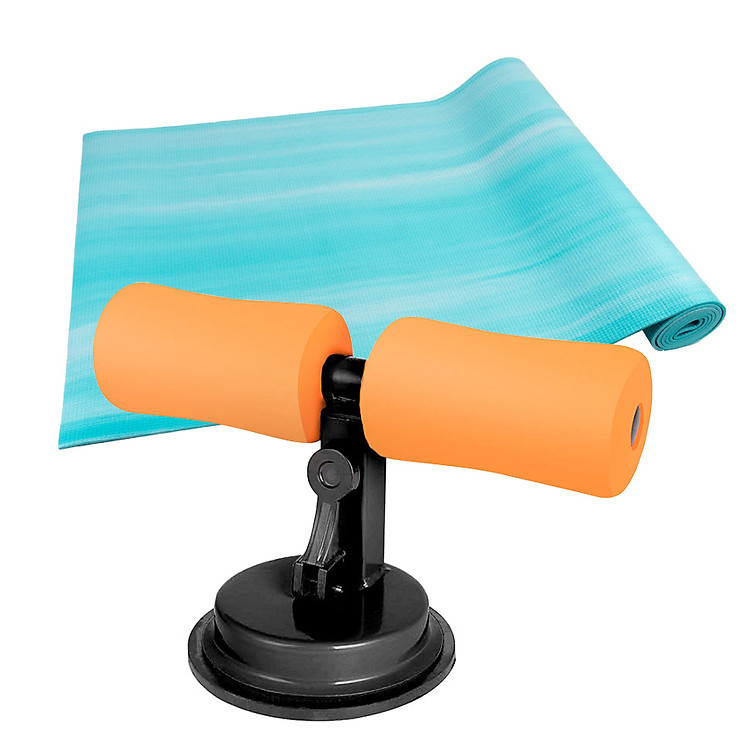 Dụng cụ tập bụng đế hút chân không BODY FITNESS (Kèm Thảm Tập)