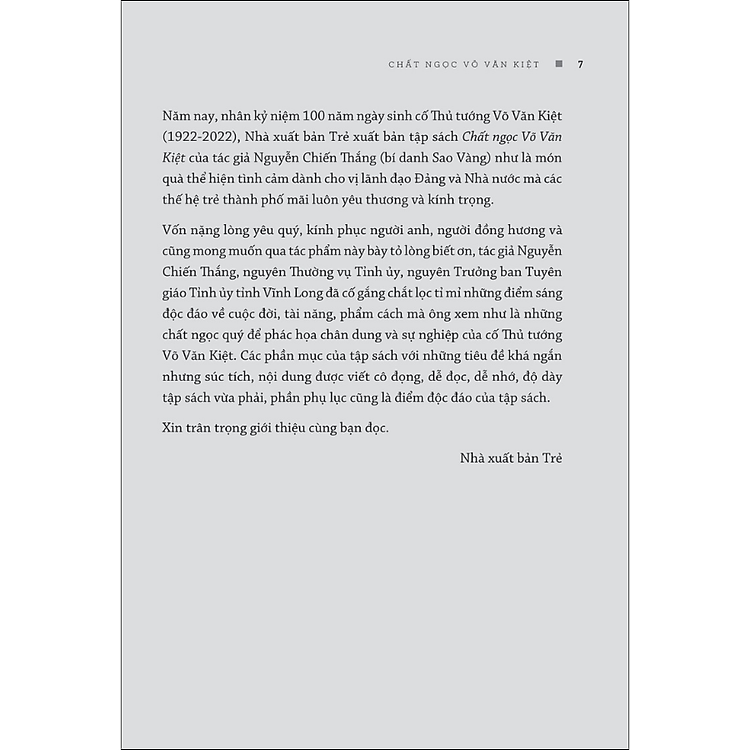 Chất Ngọc Võ Văn Kiệt - Ảnh 3