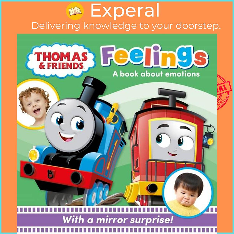 Sách - Thomas & Friends: Feelings - A Mirror Book About Emotions by Farshore (UK edition, boardbook)