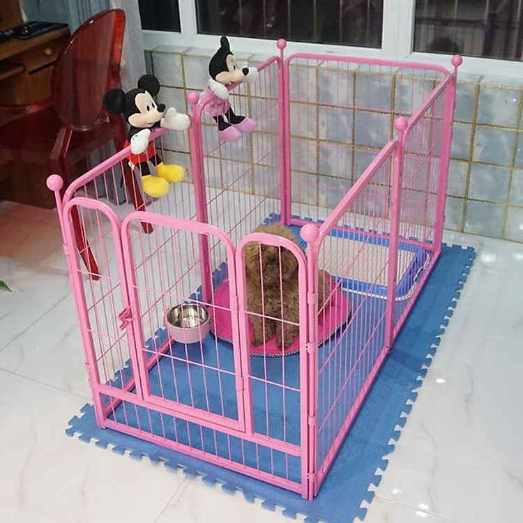 Lồng Quây Nan Ồng Cho Chó