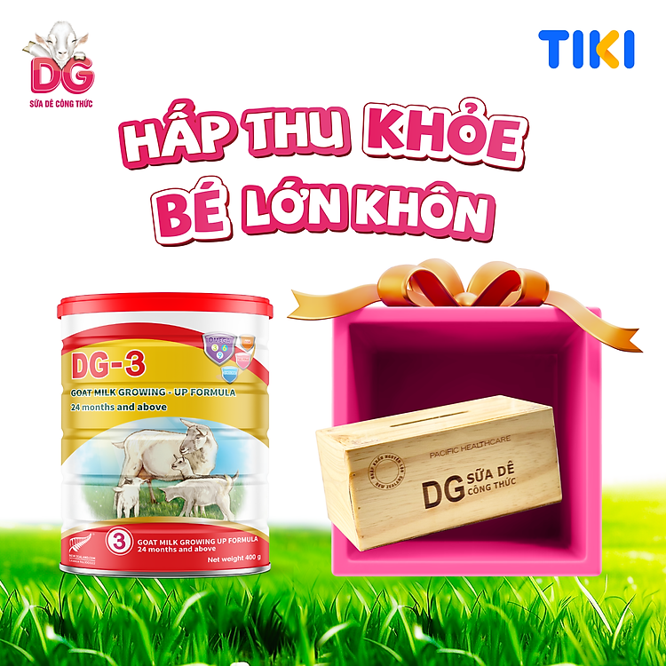 Tham Khảo tại ConCung: Sữa dê công thức DG-3 GOAT MILK Hàng chuẩn , nhận ngay nhiều Ưu đãi