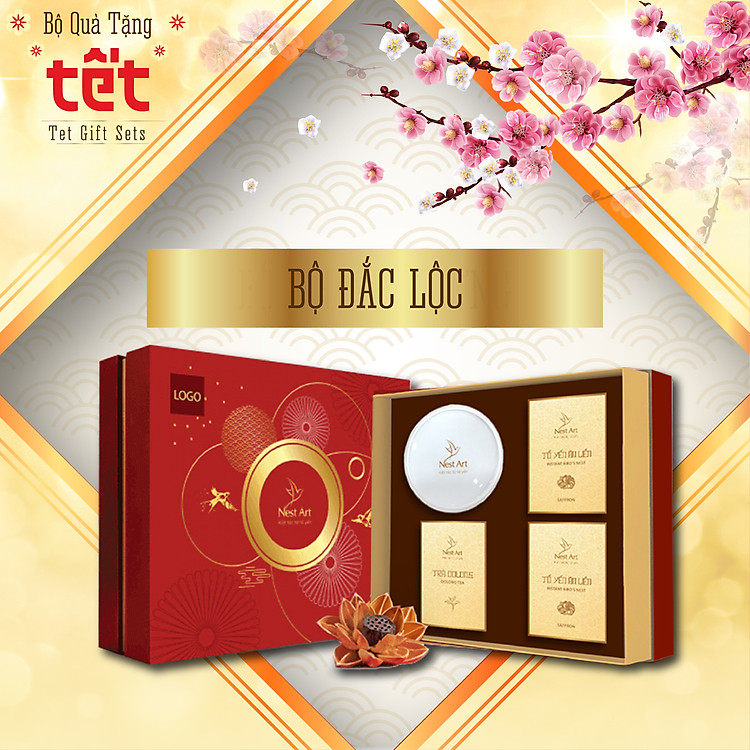 BỘ ĐẮC LỘC – COMBO GOLD 10 TỔ YẾN ĂN LIỀN NEST ART