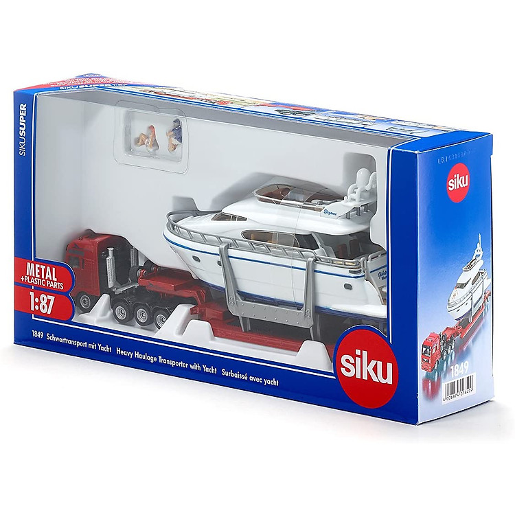 Mua Mô hình SIKU 1849 Xe tải du thuyền Chính hãng Giá rẻ - Hình ảnh 5