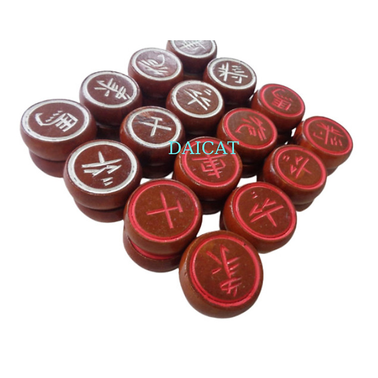 Mua Cờ tướng gỗ nhãn 3,5cm tại MINH Crafts Chính hãng Giá rẻ - Hình ảnh 4