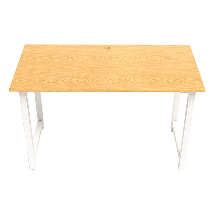 Bàn Oak-T Vân Gỗ Sồi Chân Trắng Gấp Gọn IBIETOOATO12W