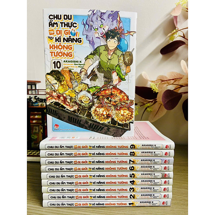 Truyện tranh Chu Du Ẩm Thực Tại Dị Giới Với Kĩ Năng Không Tưởng full 10 tập (Thíu 2 tập) - Chang Book