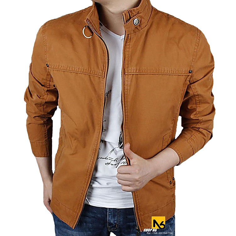 Áo Khoác Nam Big Size Áo Khoác Kaki Nam Chống Nắng Chống Gió Chống Lạnh Chống Nóng Có Cổ Dày Hai Lớp Đồ Phượt Hàn Quốc Cao Cấp KK51 - ShopN6