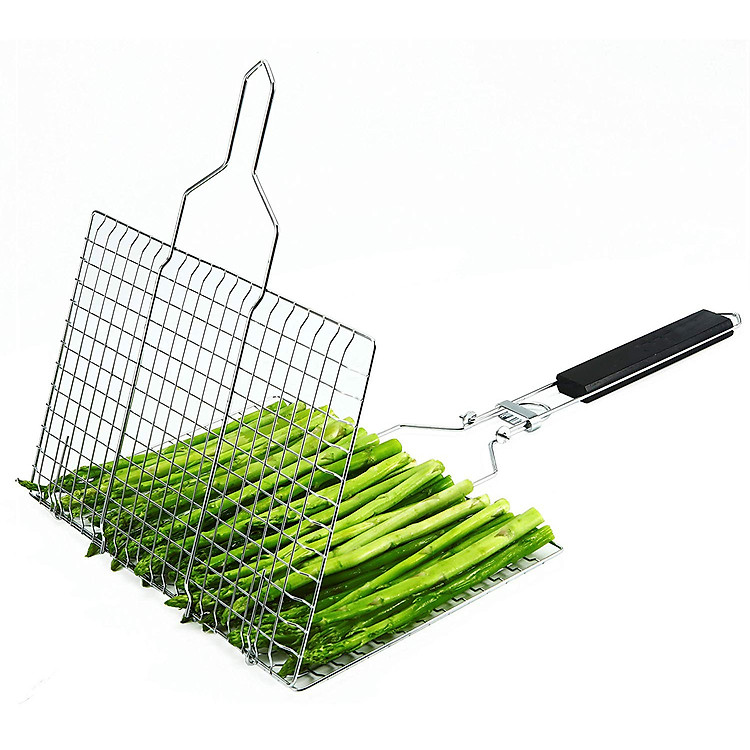 Vỉ Nướng BBQ Thép Không Gỉ Cao Cấp (Tặng Kèm Túi Đựng)