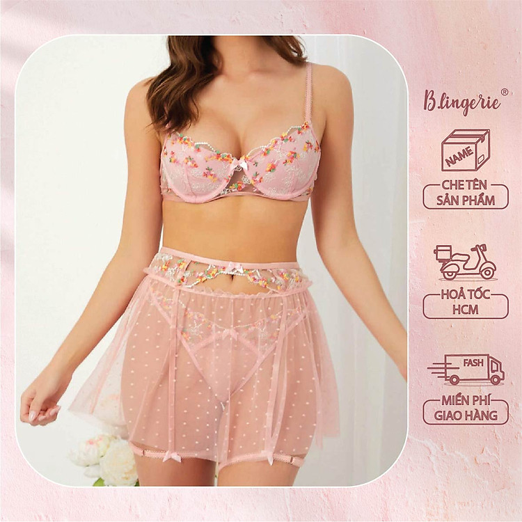 Đồ Cosplay Váy Hoa Gợi Cảm - B.Lingerie