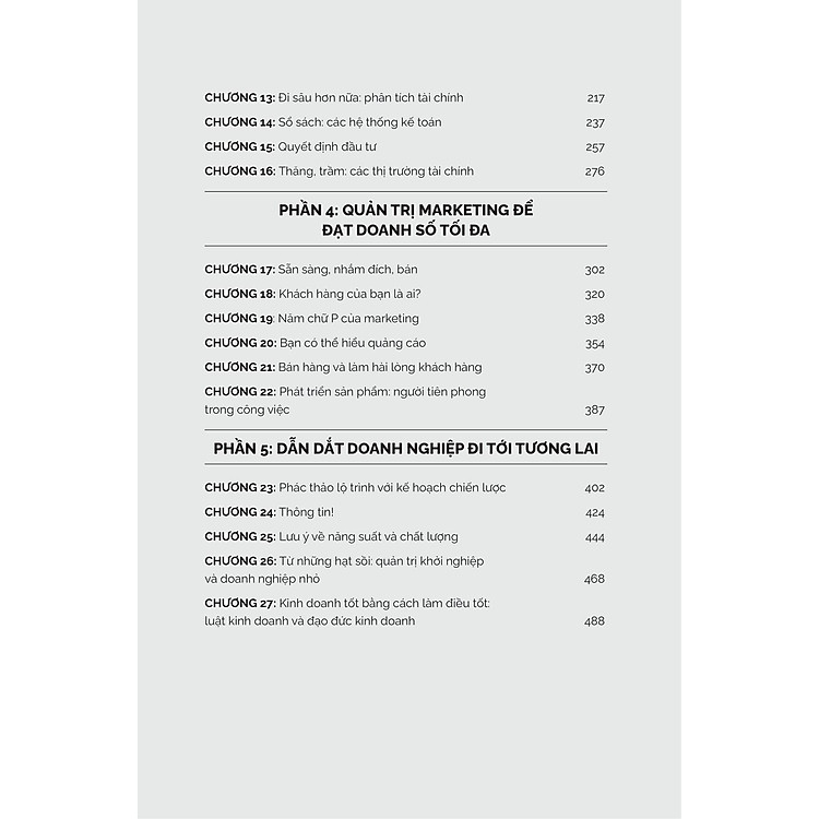 MBA Cơ Bản - Khóa Học Quản Trị Kinh Doanh Cấp Tốc Cho Người Bận Rộn - Ảnh 5