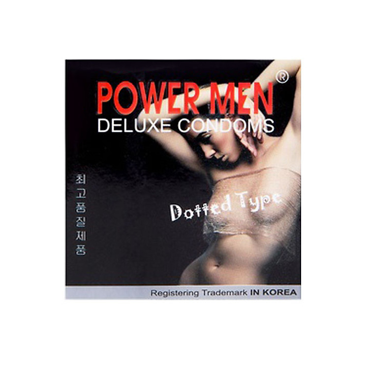 Bao cao su Powermen Dotted (3 Chiếc)