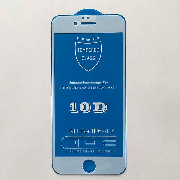 KÍNH CƯỜNG LỰC 10D CHO IPHONE FULL MÀN KÍNH TỪ IP6 ĐẾN XS MAX