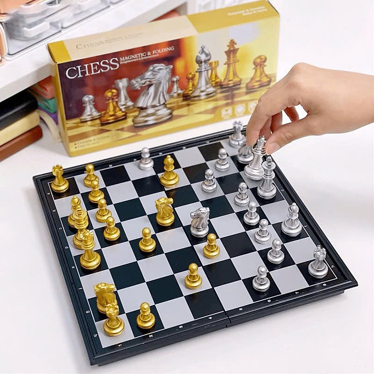 Bộ Cờ Vua Nam Châm Gấp Gọn Chính hãng Giá rẻ - Hình ảnh 3