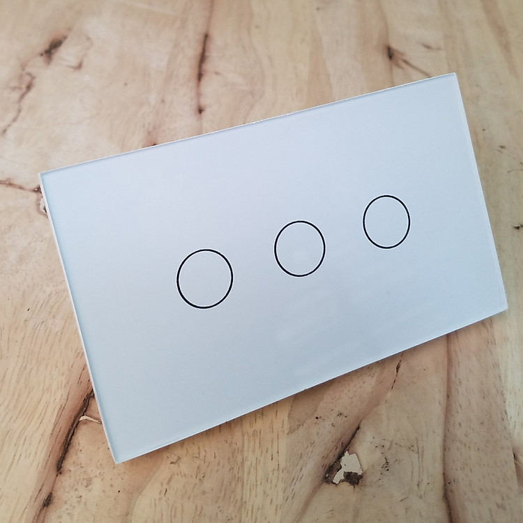 Công tắc cảm ứng chạm 3 nút nhấn