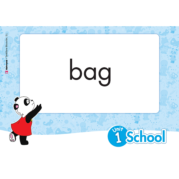 Tiếng Anh Amanda and Friends 1 Flashcards - Ảnh 4