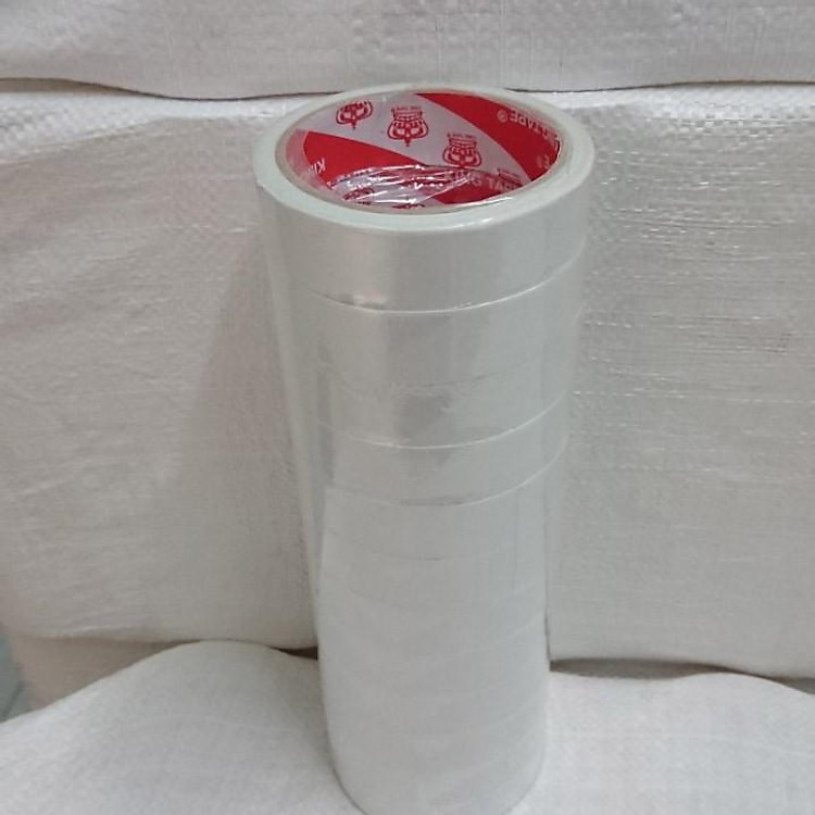 Băng Keo Giấy Hai Mặt 2F4 (12 cuộn)