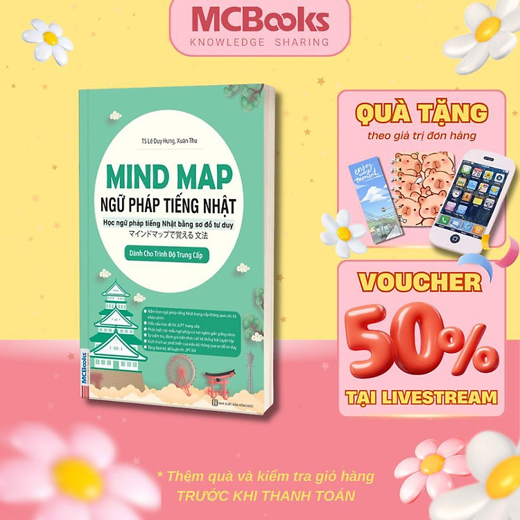 Mindmap Ngữ Pháp Tiếng Nhật Qua Sơ Đồ Tư Duy – Dành Cho Trình Độ Trung Cấp
