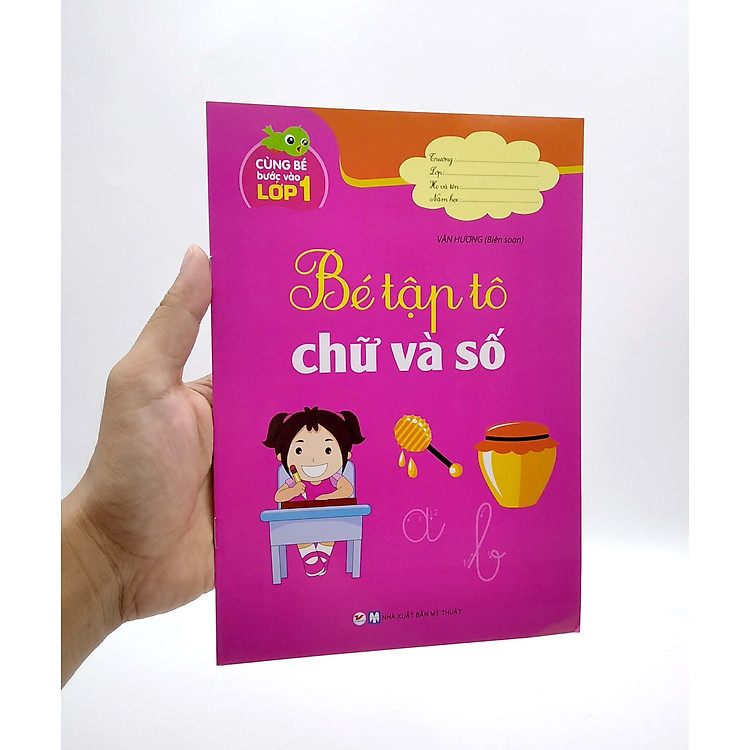Cùng Bé Bước Vào Lớp 1 - Bé Tập Tô Chữ Và Số - Ảnh 6