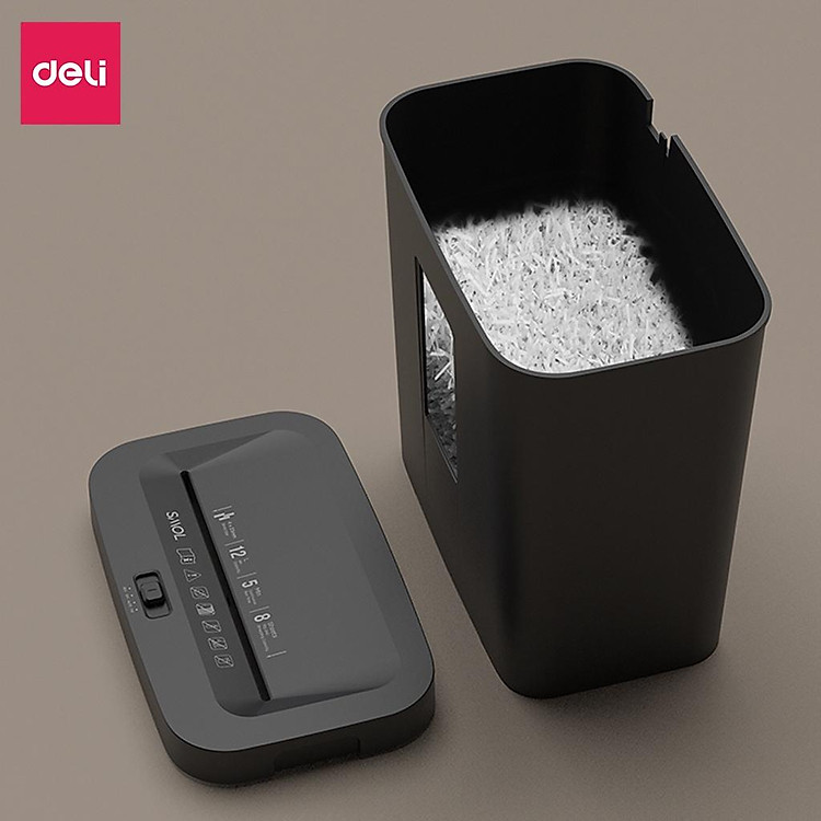 Máy Hủy Tài Liệu Deli 10L - Ảnh 7