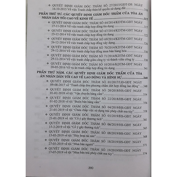 Tuyển Tập 37 Án Lệ Và Các Quyết Định Giám Đốc Thẩm Của Tòa Án Nhân Dân Tối Cao Về Hình Sự, Dân Sự, Kinh Tế, Lao Động - Ảnh 6