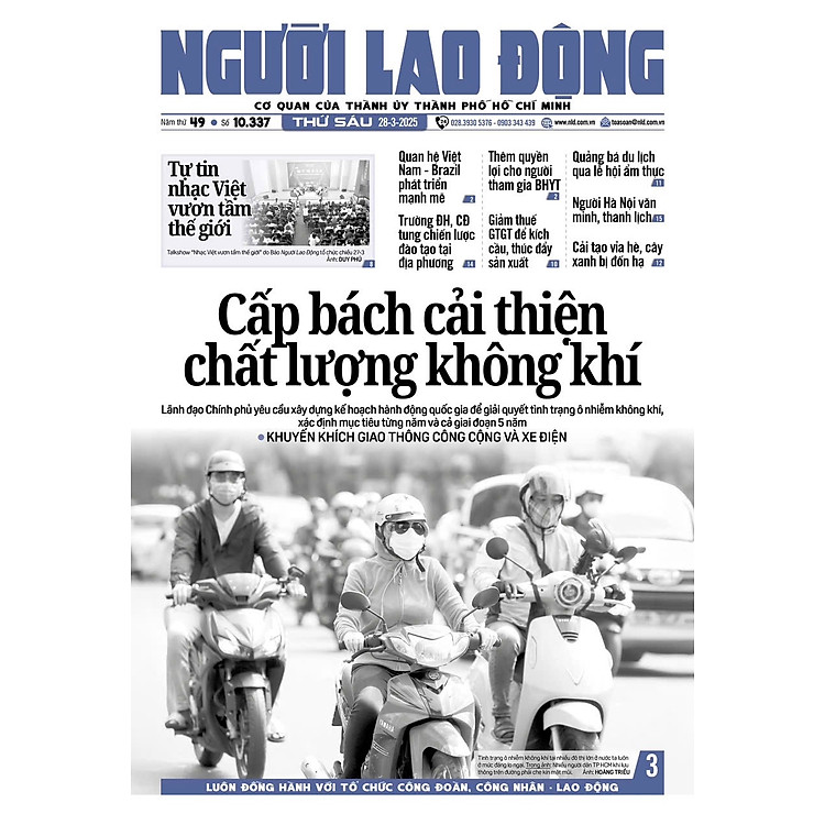 Báo Người Lao Động từ ngày 24-03-2025 đến 30-03-2025 - Ảnh 5