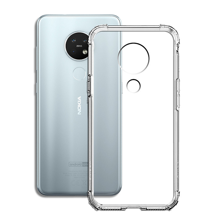 Ốp Lưng Chống Sốc cho điện thoại Nokia 7.2inch - Dẻo Trong - Hàng Chính Hãng