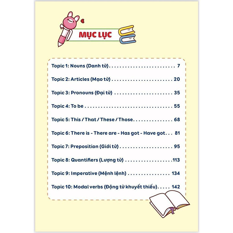 Ngữ Pháp Tiếng Anh Tiểu Học - Có Đáp Án (Tập 1) - Ảnh 6