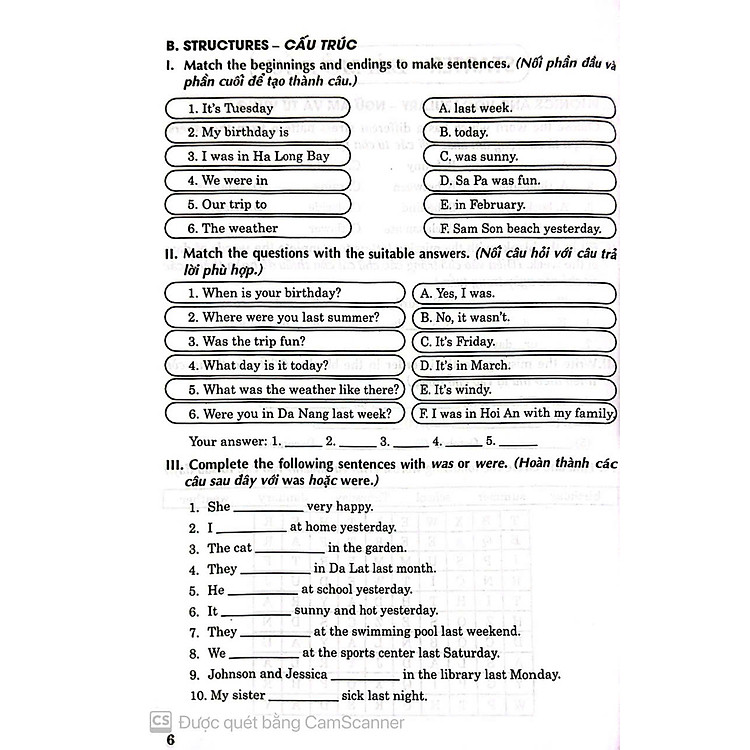 Bài Tập Dùng Kèm Tiếng Anh 5 - Ảnh 3