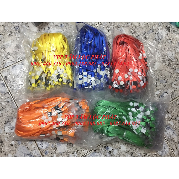 Bộ Thẻ Đeo Nhân Viên 108 (50 bộ) + Dây Đeo Thẻ Lụa - Ảnh 6