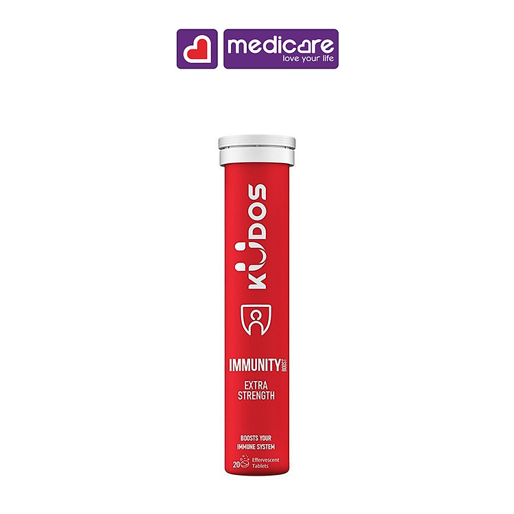 Viên sủi KUDOS vitamin và khoáng chất tuýp 20 viên