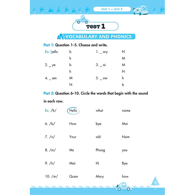 Global Success - Big 4 - Bộ Đề Tự Kiểm Tra 4 Kỹ Năng Nghe-Nói-Đọc-Viết Tiếng Anh Cơ Bản Và Nâng Cao (Tập 1) - Ảnh 6