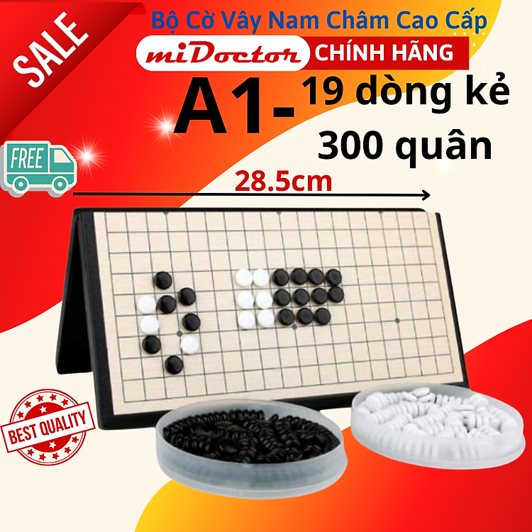 Bộ cờ vây nam châm cao cấp miDoctor Chính hãng Ưu đãi - Hình ảnh 2
