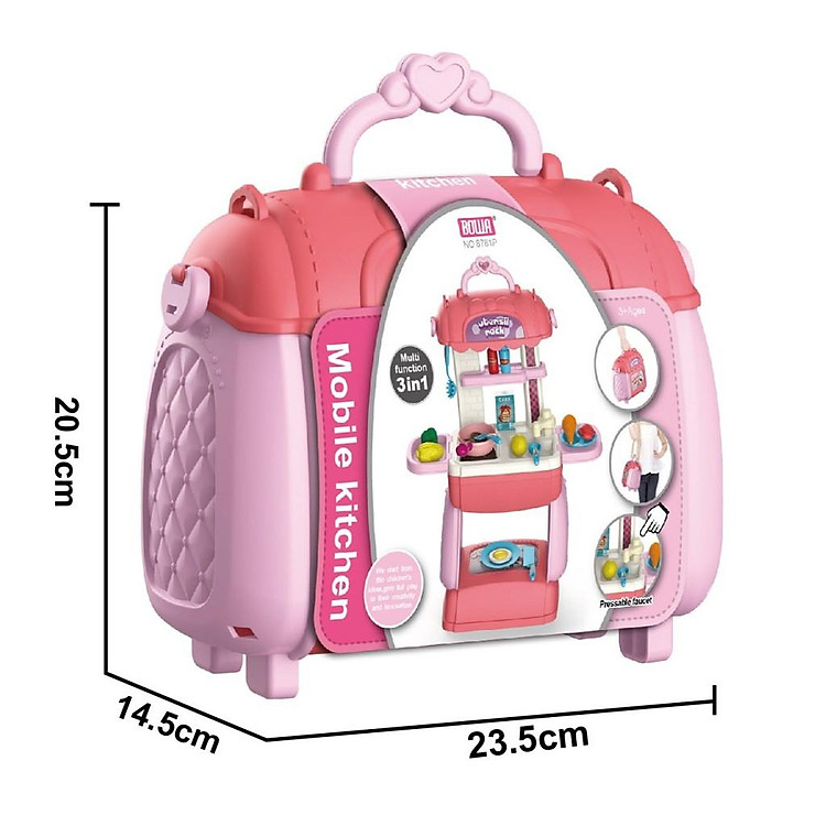 Cặp nhà bếp 31 chi tiết BOWA Chính hãng Giá tốt - Hình ảnh 2