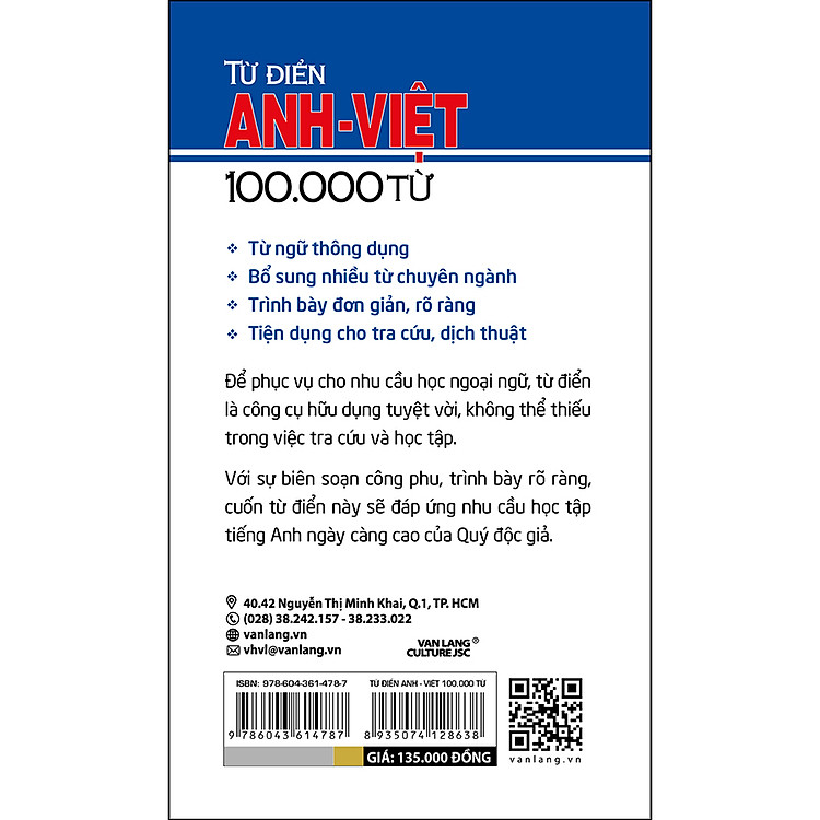 Từ Điển Anh - Việt 100.000 từ - Ảnh 2