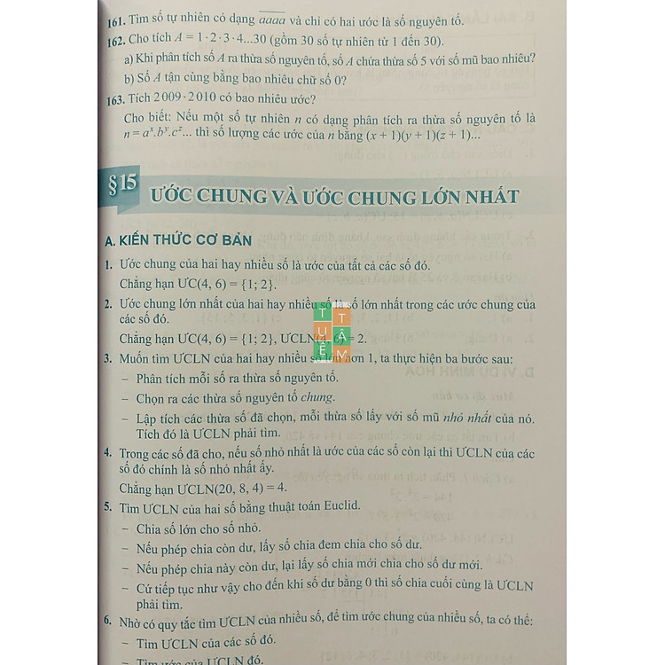 Toán Cơ Bản Và Nâng Cao Lớp 6 - Tập Một - Ảnh 7