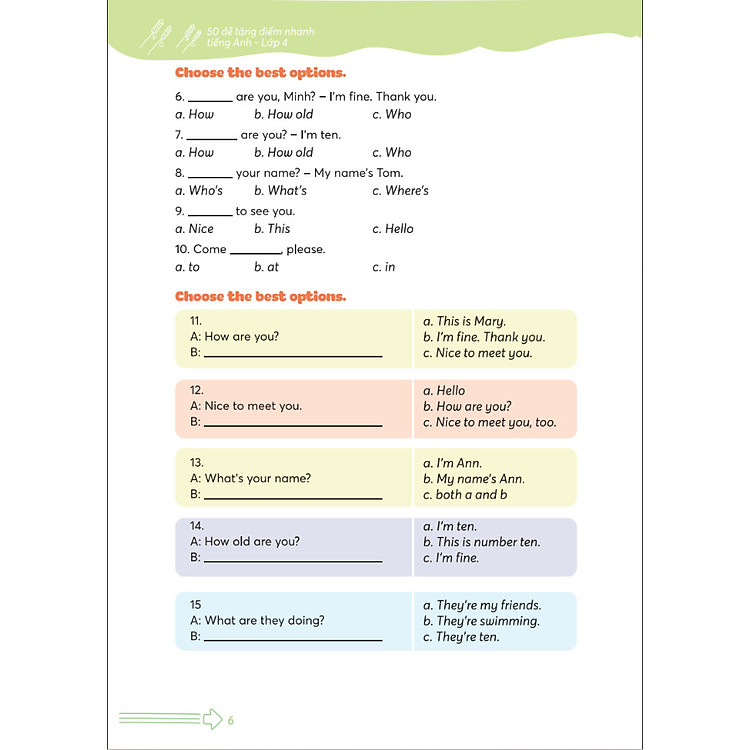 50 Đề Tăng Nhanh Điểm Tiếng Anh Lớp 4 - Ảnh 6