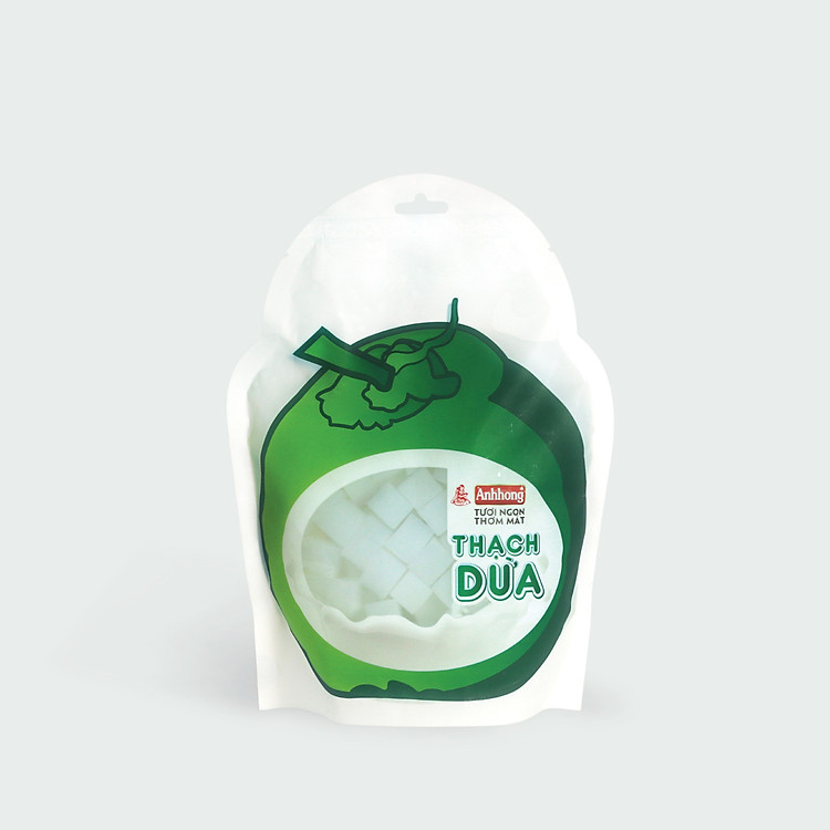 Thạch dừa Bịch Ánh Hồng