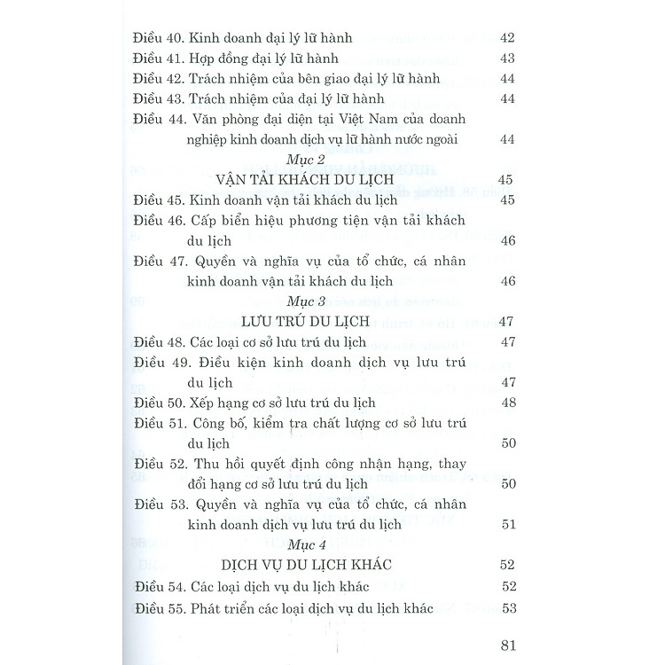 Luật Du Lịch (Hiện Hành) - Ảnh 3