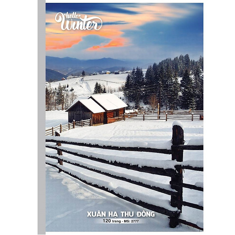 Vở kẻ ngang Hải Tiến - Xuân Hạ Thu Đông