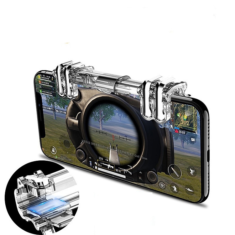 Nút Bấm Choie Game Điện Thoại Chuyên Game H3 Để Chơi Game PUBG , ROS, LQMB.