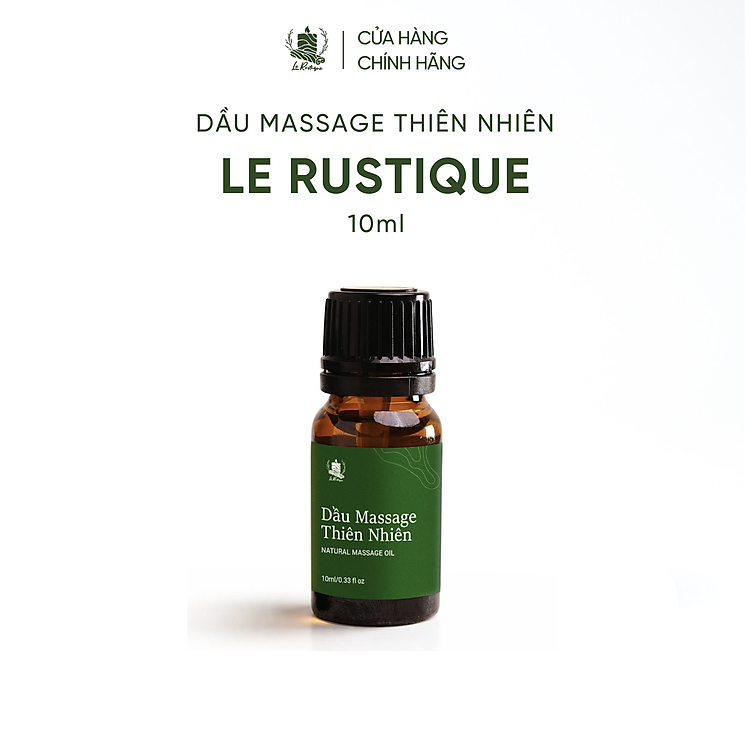 Dầu Massage Thiên Nhiên Le Rustique 500ml - Le Rustique Natural Massage Oil 500ml