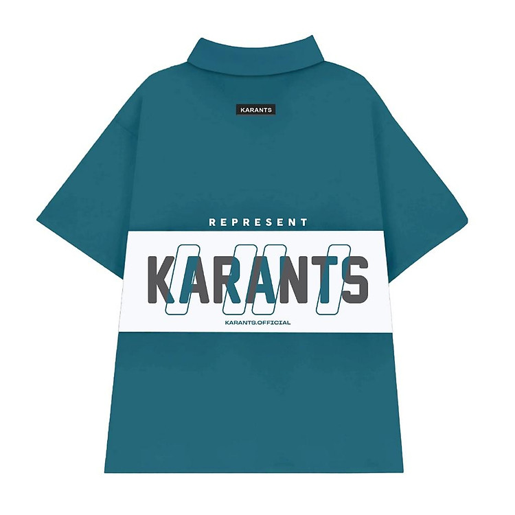 Áo Polo Karants Local Brand Unisex Blue Stripe Lines - KR32