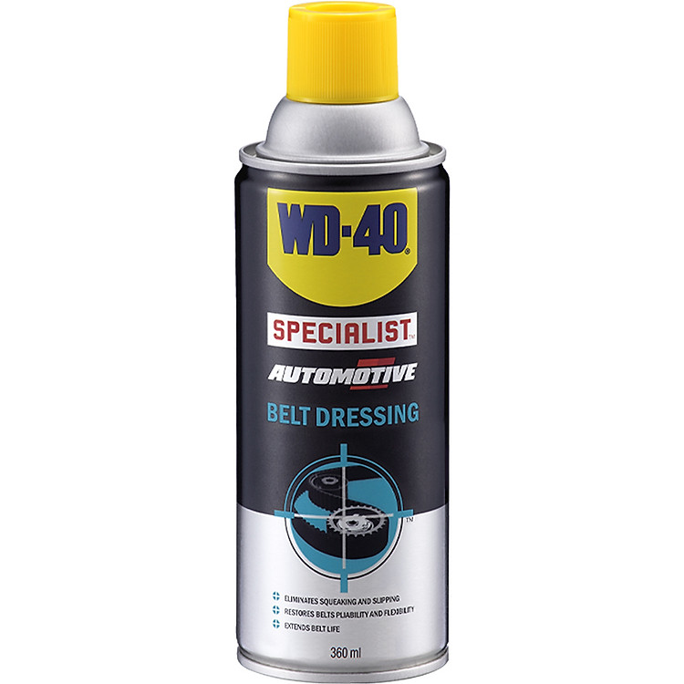 Chất Bảo Dưỡng Dây Cua-Roa Belt Dressing WD-40 (360ml) - Dùng Cho Xe Ô Tô Và Xe Tay Ga