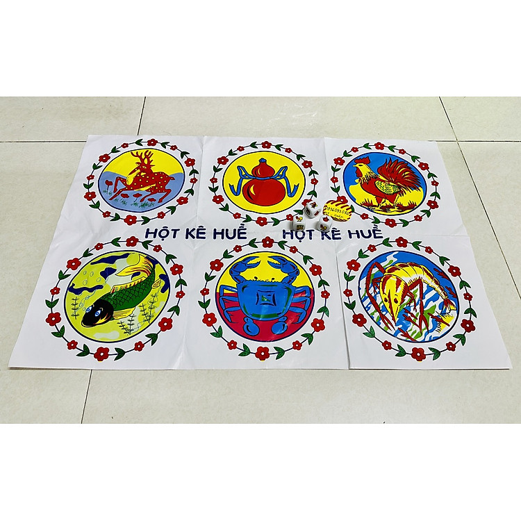 Mua Bộ Đồ Chơi Lắc Bầu Cua Cá Cọp Chính hãng Ưu đãi