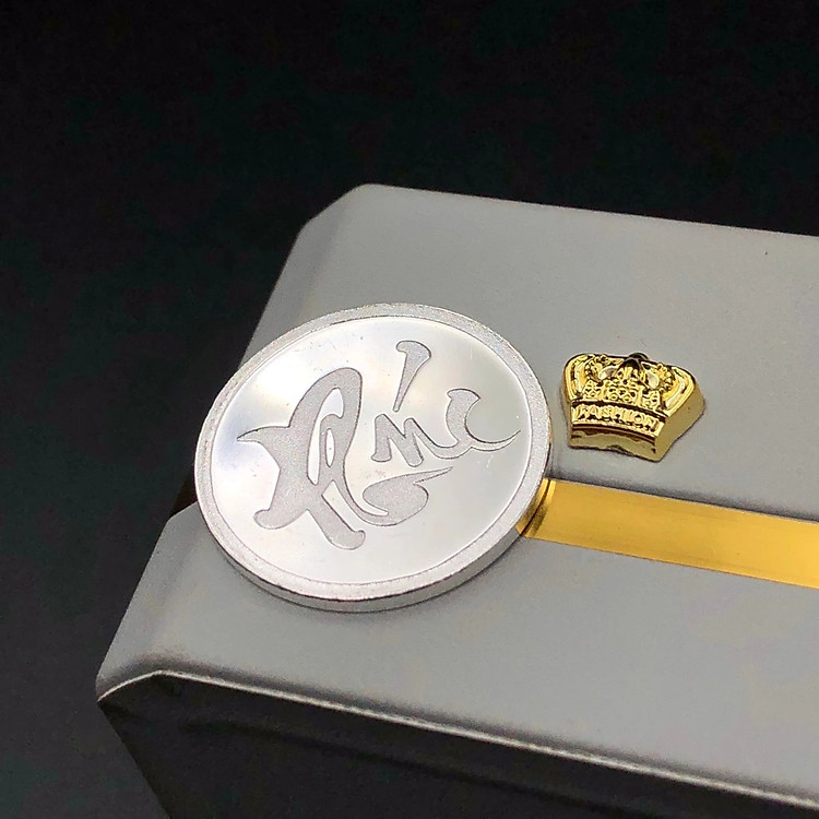 Đồng Xu Bạc Hoa Xòe Cạo Gió Chữ Phúc Bạc Nguyên Chất S999 - Ảnh 3