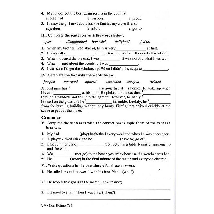 Bài Tập Tiếng Anh Lớp 10 - Không Đáp Án - Bám Sát SGK Chân Trời Sáng Tạo - Ảnh 6